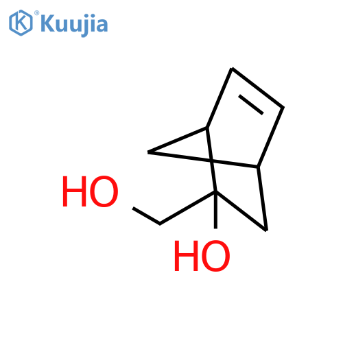 Bicyclo[2.2.1]hept-5-ene-2-methanol, 2-hydroxy-, (1S,2S,4S)- structure