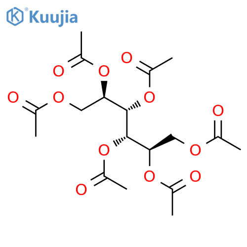 Iditol, hexaacetate structure