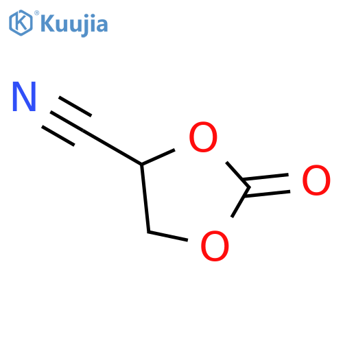 1,3-Dioxolane-4-carbonitrile, 2-oxo- structure