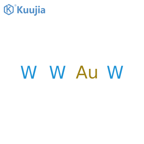 Gold, compd. with tungsten (1:3) structure