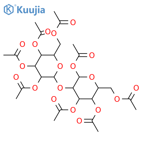 1,3,4,6-Tetra-O-acetyl-2-O-(2,3,4,6-tetra-O-acetyl-alpha-D-mannopyranosyl)-alpha-D-mannopyranose structure