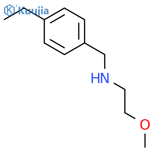 N-(4-Ethylbenzyl)-2-methoxyethanamine Hydrochloride structure