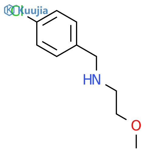 N-(4-Chlorobenzyl)-2-methoxyethanamine structure