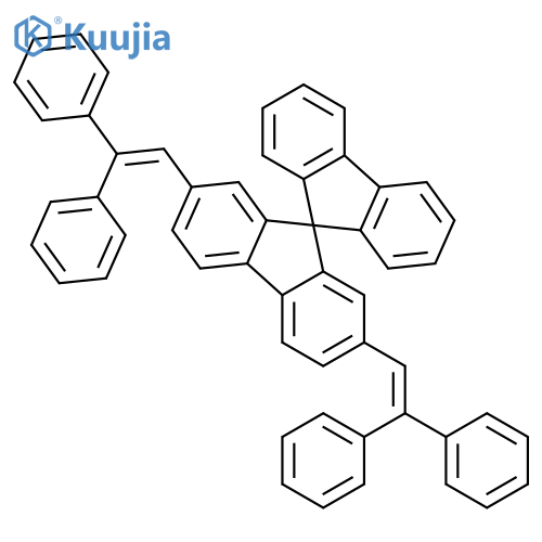9,9'-Spirobi[9H-fluorene], 2,7-bis(2,2-diphenylethenyl)- structure