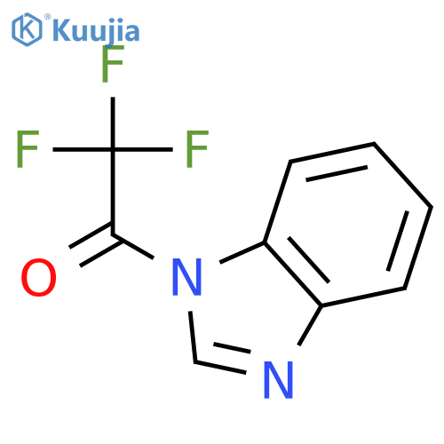 1H-Benzimidazole, 1-(trifluoroacetyl)- structure