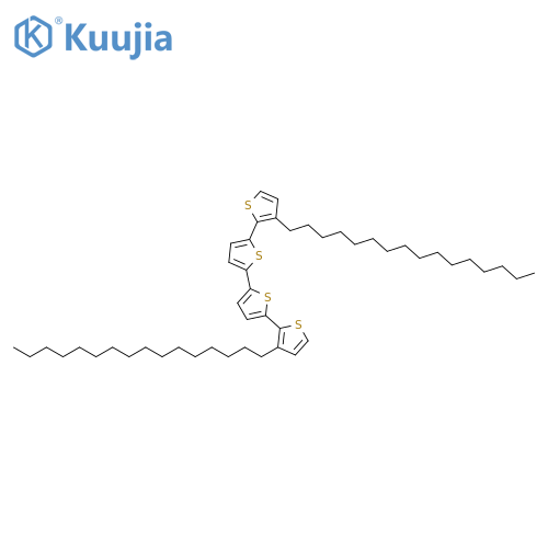 2,2':5',2'':5'',2'''-Quaterthiophene, 3,3'''-dihexadecyl- structure