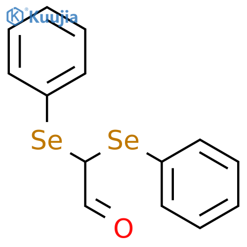 ACETALDEHYDE, BIS(PHENYLSELENO)- structure
