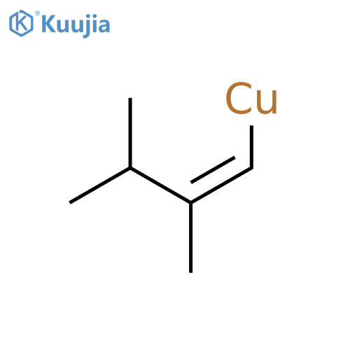 Copper, (2,3-dimethyl-1-butenyl)-, (Z)- structure