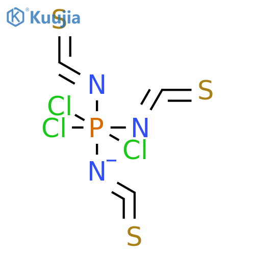 mer-trichlorotrithiocyanatophosphate(1-) structure