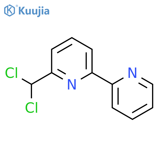 2,2'-Bipyridine, 6-(dichloromethyl)- structure