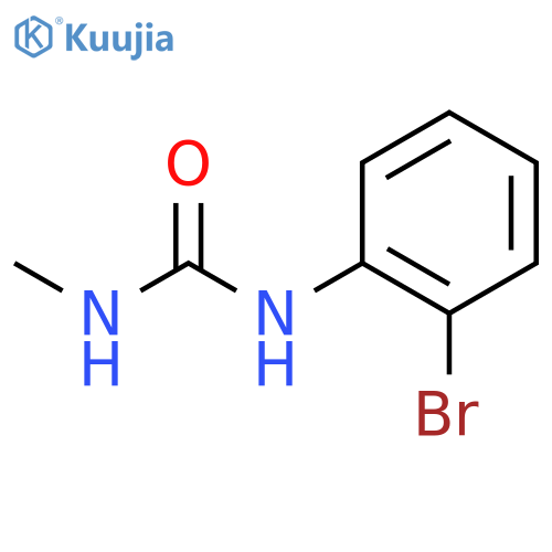 Urea, N-(2-bromophenyl)-N'-methyl- structure