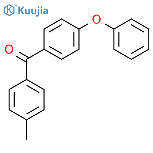 Methanone, (4-methylphenyl)(4-phenoxyphenyl)- structure