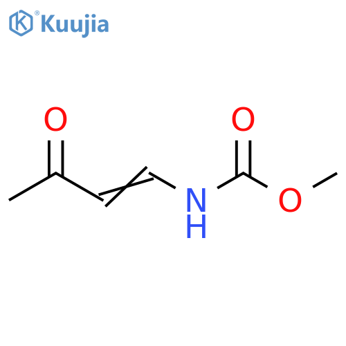 Carbamic acid, (3-oxo-1-butenyl)-, methyl ester (9CI) structure