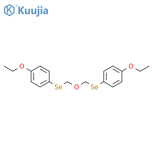 Benzene, 1,1'-[oxybis(methyleneseleno)]bis[4-ethoxy- structure