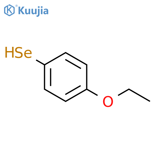 Benzeneselenol, 4-ethoxy- structure