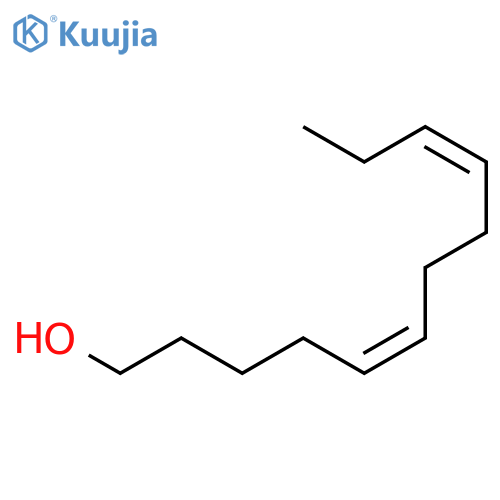 5,9-DODECADIEN-1-OL, (Z,Z)- structure