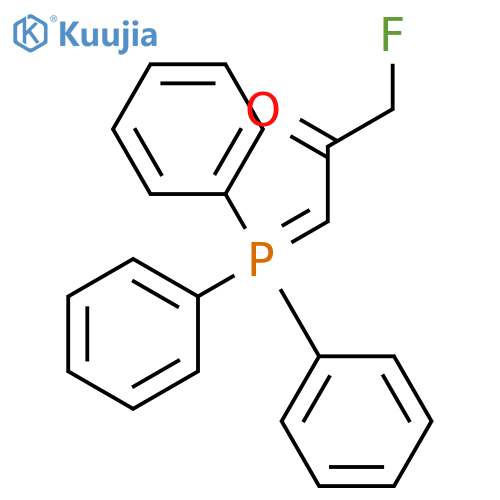 1-Fluoro-3-(triphenyl-lambda~5~-phosphanylidene)propan-2-one structure
