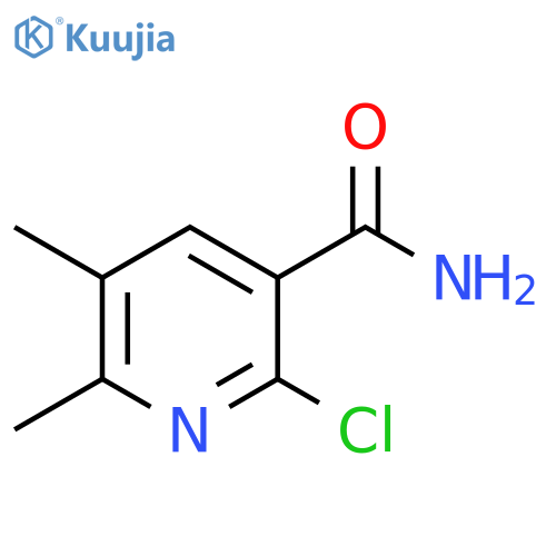 2-chloro-5,6-dimethylnicotinamide structure