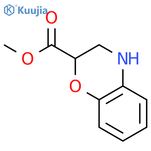 methyl 3,4-dihydro-2H-1,4-benzoxazine-2-carboxylate structure