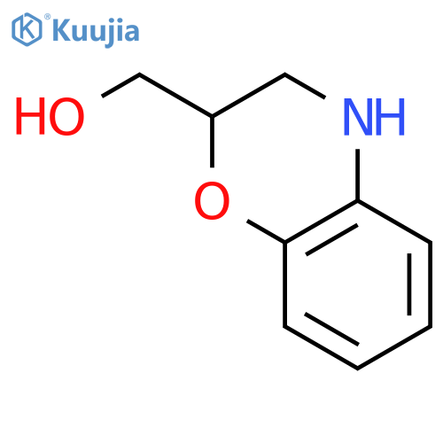 3,4-Dihydro-2H-1,4-benzoxazin-2-ylmethanol structure