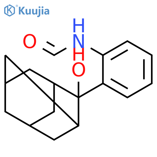 FORMAMIDE, N-[2-(2-HYDROXYTRICYCLO[3.3.1.13,7]DEC-2-YL)PHENYL]- structure