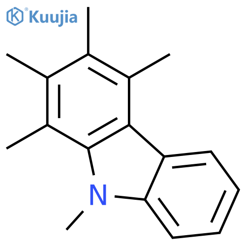 9H-CARBAZOLE, 1,2,3,4,9-PENTAMETHYL- structure
