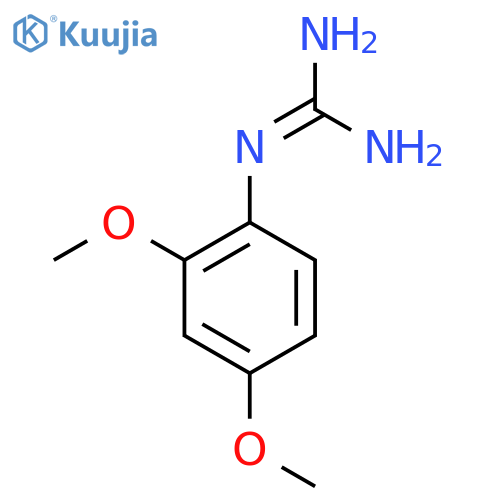 N-(2,4-dimethoxyphenyl)guanidine structure