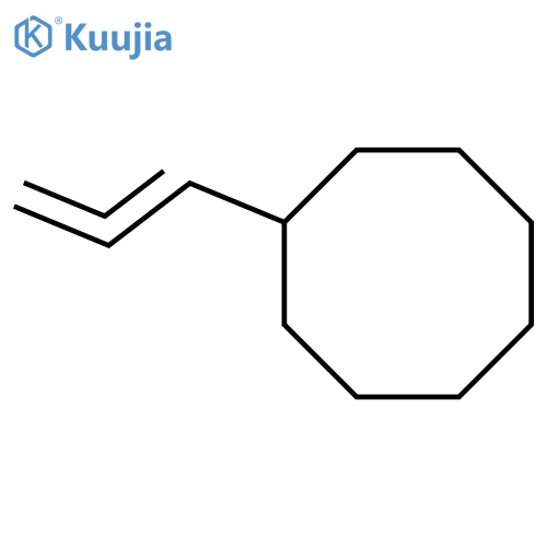 CYCLOOCTANE, 1,2-PROPADIENYL- structure