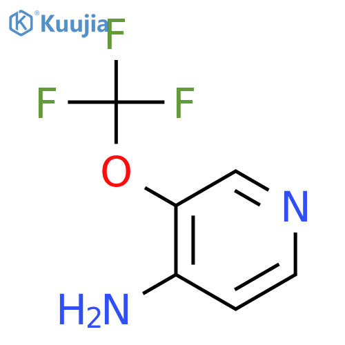 3-(Trifluoromethoxy)pyridin-4-amine structure