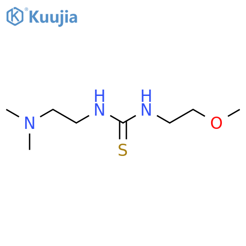 1-(2-Dimethylamino-ethyl)-3-(2-methoxy-ethyl)-thiourea structure