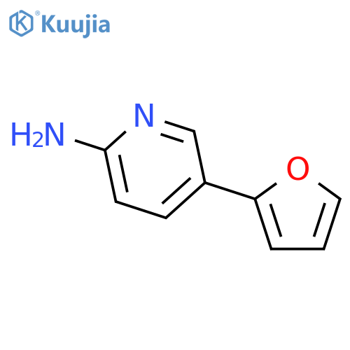 2-Pyridinamine, 5-(2-furanyl)- structure