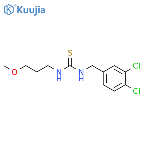 1-(3,4-Dichloro-benzyl)-3-(3-methoxy-propyl)-thiourea structure