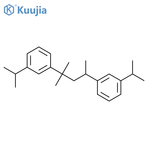 Benzene, 1,1'-(1,1,3-trimethyl-1,3-propanediyl)bis[3-(1-methylethyl)- structure