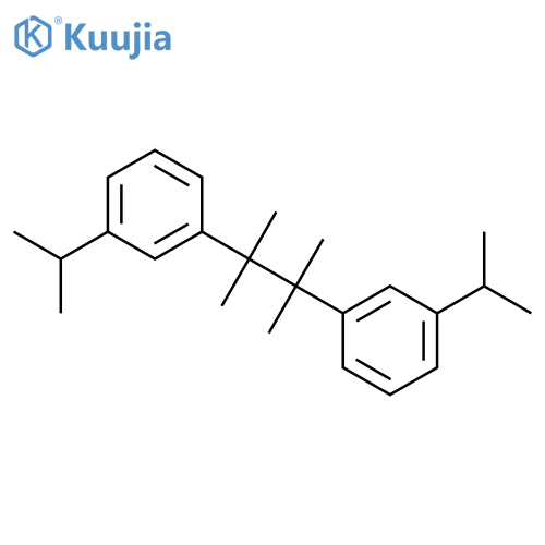 Benzene, 1,1'-(1,1,2,2-tetramethyl-1,2-ethanediyl)bis[3-(1-methylethyl)- structure
