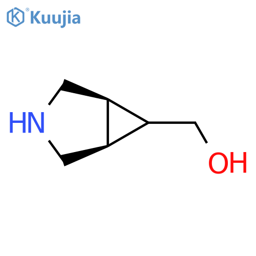 [rel-(1R,5S,6s)-3-azabicyclo[3.1.0]hexan-6-yl]methanol structure
