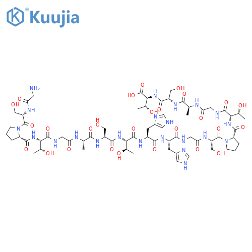 L-Threonine,glycyl-L-seryl-L-prolyl-L-threonylglycyl-L-alanyl-L-seryl-L-threonyl-L-histidyl-L-histidylglycyl-L-seryl-L-prolyl-L-threonylglycyl-L-alanyl-L-seryl- structure