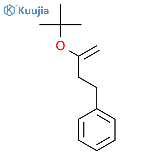 Benzene, [3-(1,1-dimethylethoxy)-3-butenyl]- structure