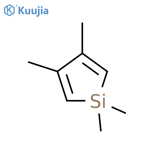silole, 1,1,3,4-tetramethyl- structure