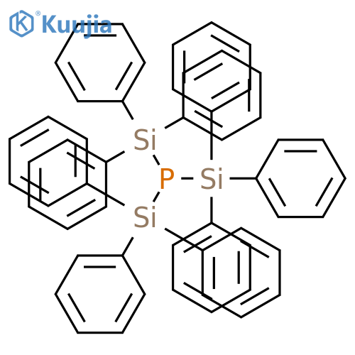 1,1,1,3,3,3-Hexaphenyl-2-(triphenylsilyl)disilaphosphane structure