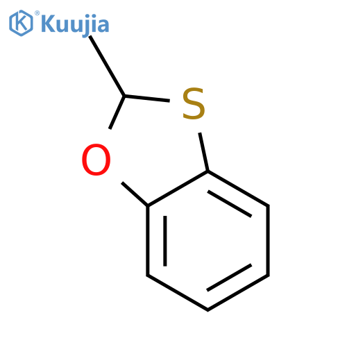 1,3-BENZOXATHIOLE, 2-METHYL- structure