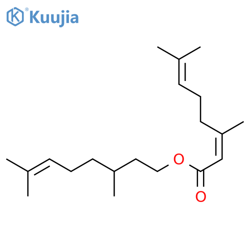 citronellyl geranate structure