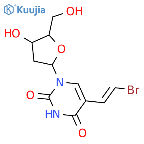 Uridine, 5-(2-bromoethenyl)-2'-deoxy- structure