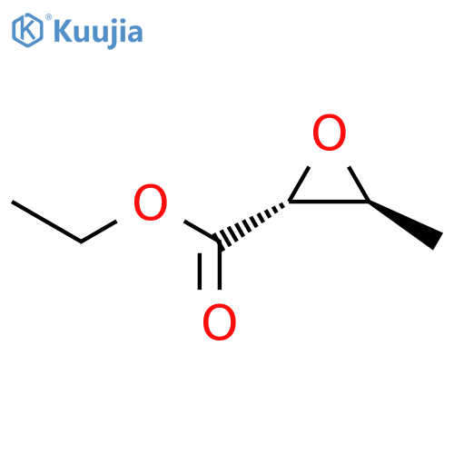 Oxiranecarboxylic acid, 3-methyl-, ethyl ester, trans-(±)- structure