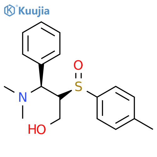3-(dimethylamino)-2-[(4-methylphenyl)sulfinyl]-3-phenyl-1-propanol structure