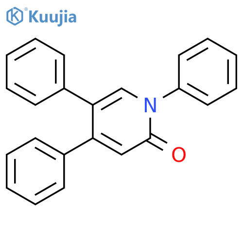 2(1H)-Pyridinone, 1,4,5-triphenyl- structure