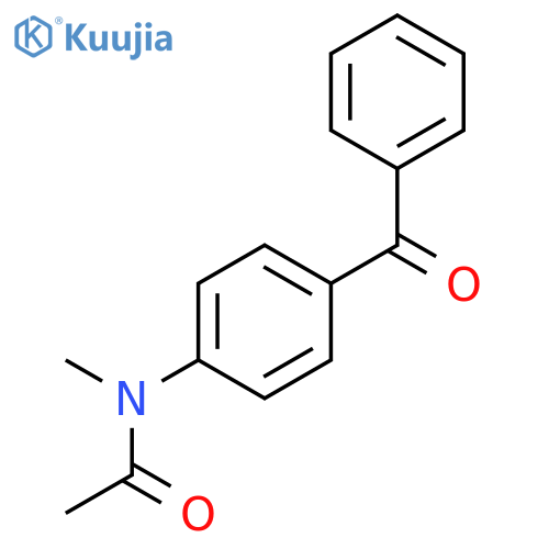 ACETAMIDE, N-(4-BENZOYLPHENYL)-N-METHYL- structure