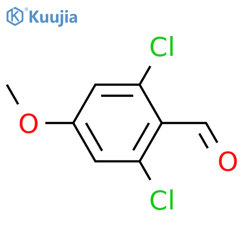 2,6-Dichloro-4-methoxybenzaldehyde structure