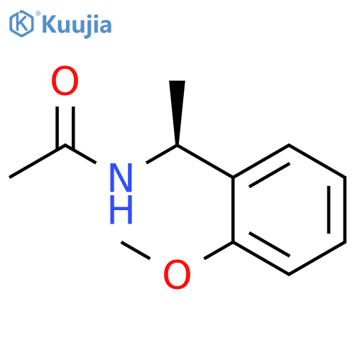 Acetamide, N-[(1S)-1-(2-methoxyphenyl)ethyl]- structure