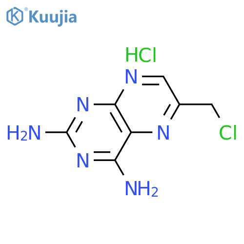 6-(chloromethyl)pteridine-2,4-diamine monohydrochloride structure