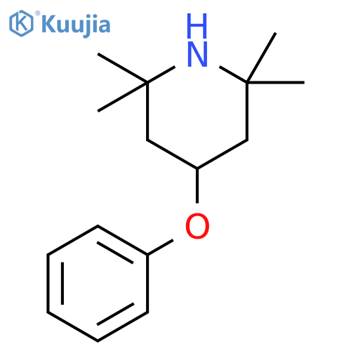2,2,6,6-Tetramethyl-4-phenoxypiperidine structure